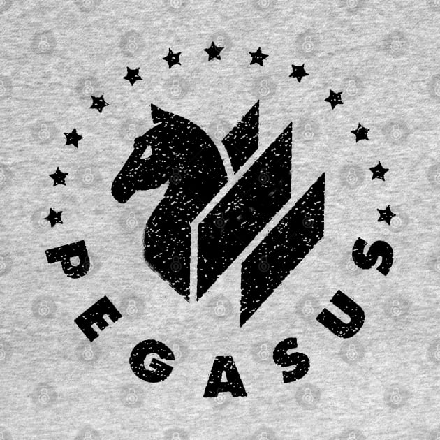 Project Pegasus Captain Marvel logo ( black ) by GeekGiftGallery